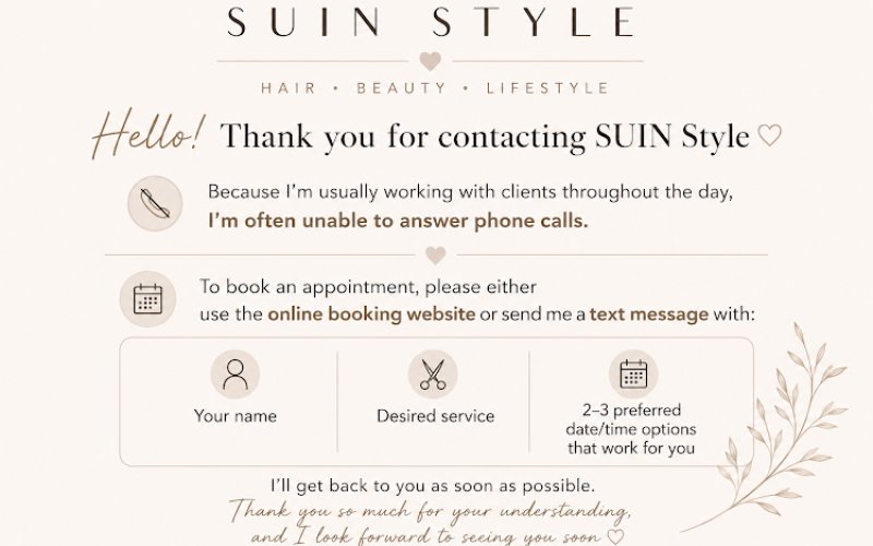 SUIN Style in CA — Beauty salon in Daly City